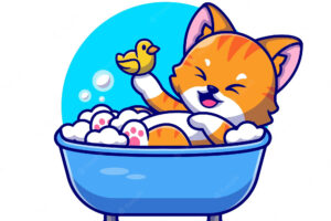 Kocia kąpiel – czy kota kąpiemy? Jak często i w jaki sposób?