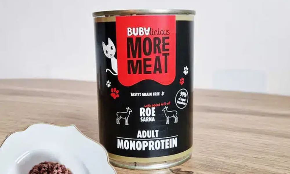 Mokre karmy BUBA Pet – analiza składu, zawartości mięsa, tauryny i proporcji wapnia do fosforu